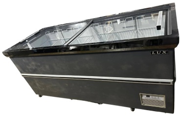 Витринный морозильник LUX-квадрат 700 л темно-синий
