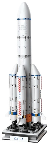 Конструктор Qman Ракета-носитель K10226, деталей 462 шт