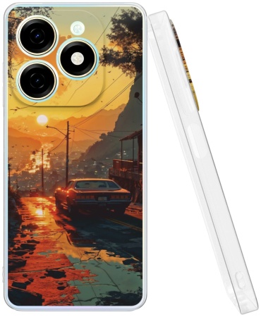 Чехол Mcover для Infinix Spark Go 2024, Spark 20, Spark 20C рисунок