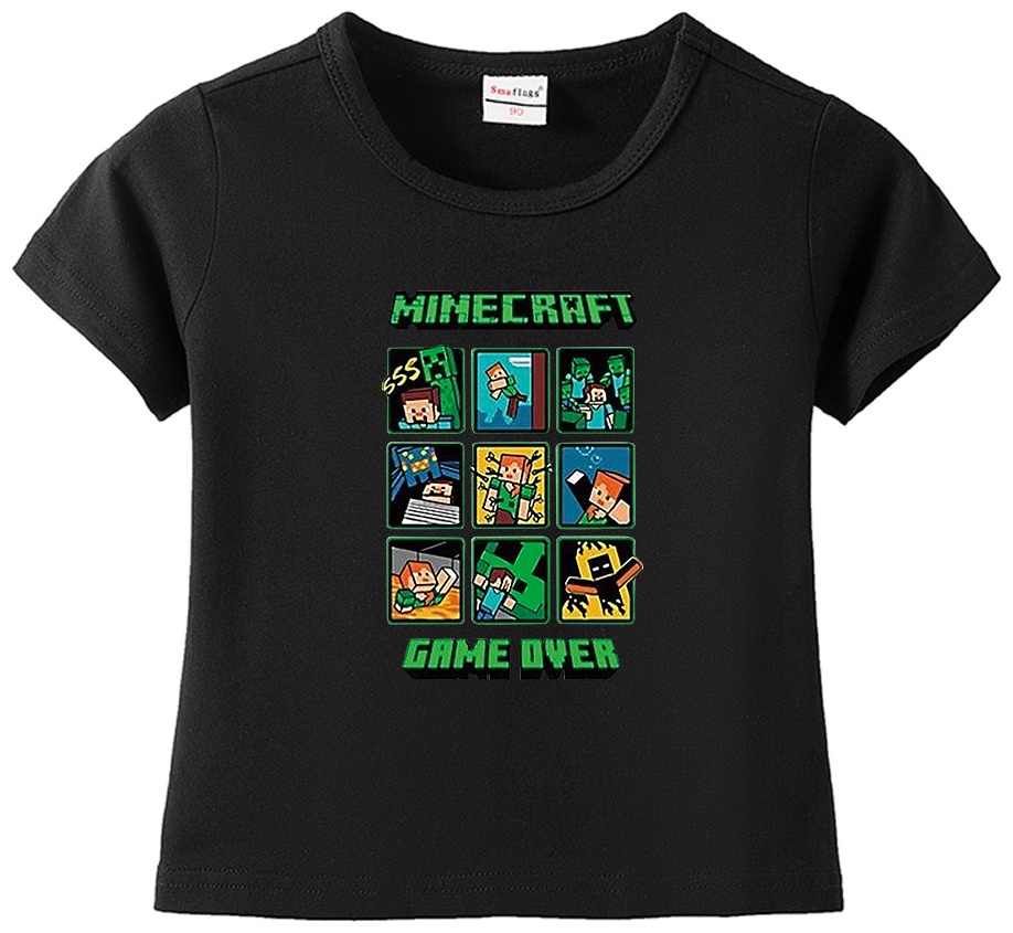 Футболка Minecraft черный
