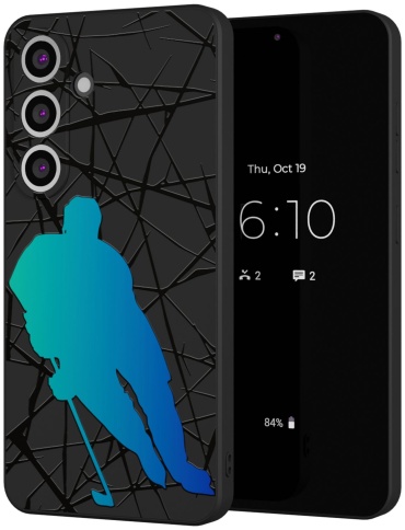Чехол Mcover для Samsung Galaxy S25 рисунок
