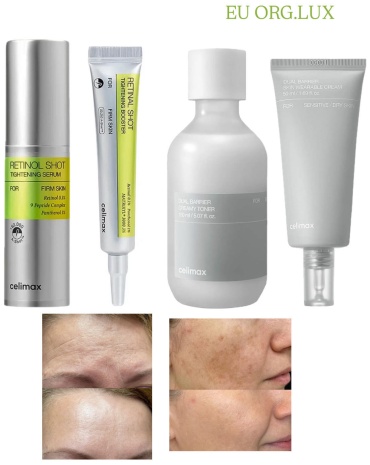 Celimax Celimax Retinol & Dual Barrier набор по уходу за лицом унисекс