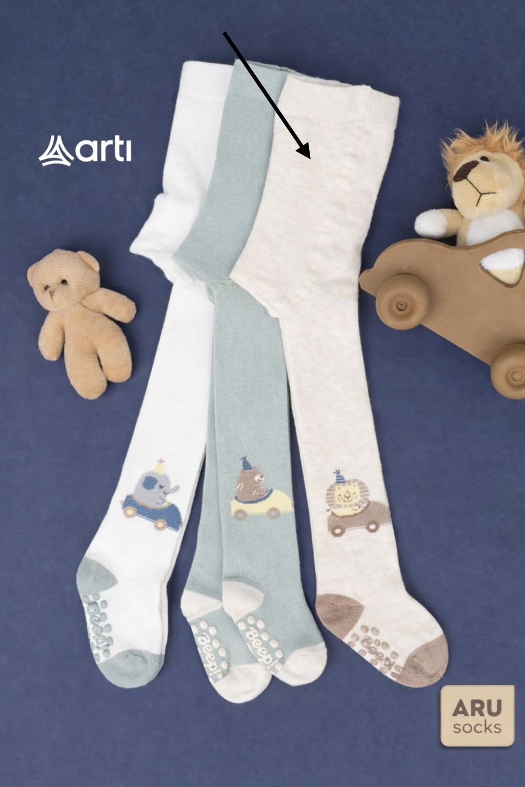 Колготки ARTI kids светло-бежевый