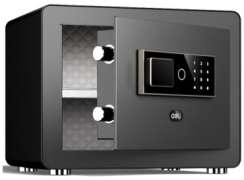 Сейф DELI ET570 ключевой, электронный замок (380х300х290 мм)