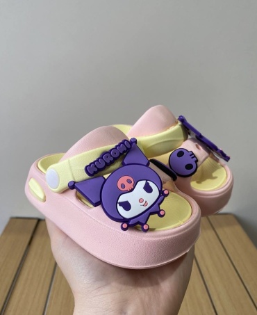 Сабо Kuromi светло-розовый