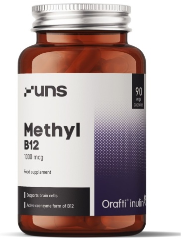 Специальная добавка UNS Витамин B-12 Methyl (Метил-Кобаламин) 1000 мкг 90 капсул w