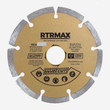 Диск отрезной алмазный 180x22.23х2.2 мм, RTRMAX REA180