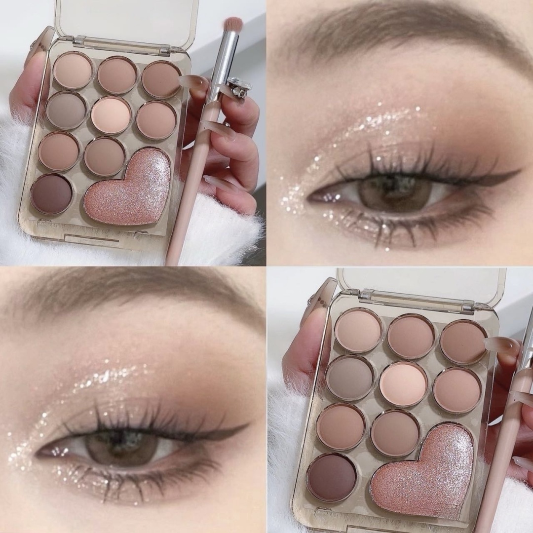 Тени прессованные Romantic Nude Palette 1
