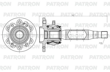 PATRON полуось PDS0564