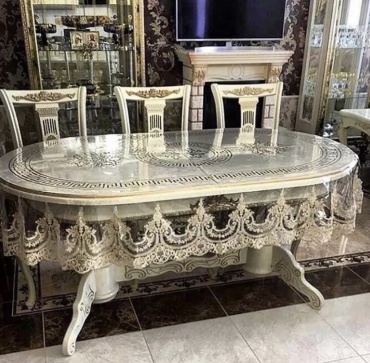 Гибкое стекло 230x140 см, силикон, 1 шт