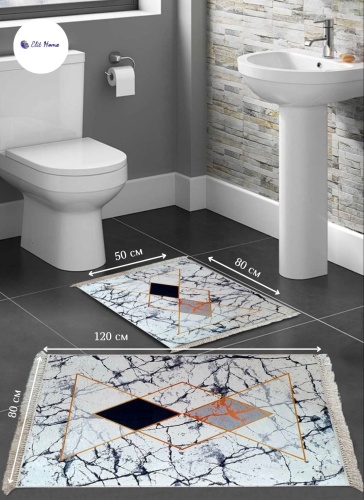 Elit Home комплект ковриков MODEVSA 120x80 см, микрофибра