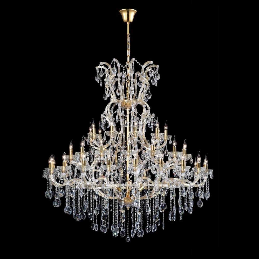 Люстра подвесная Crystal Lux E14, кол-во ламп: 53 шт