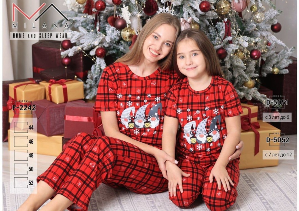 Пижама MILANA Kids красный
