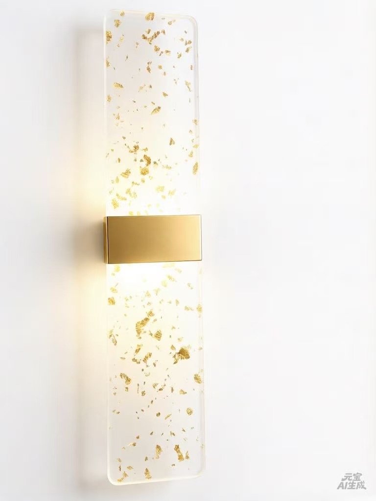Бра настенный LED, золотистый