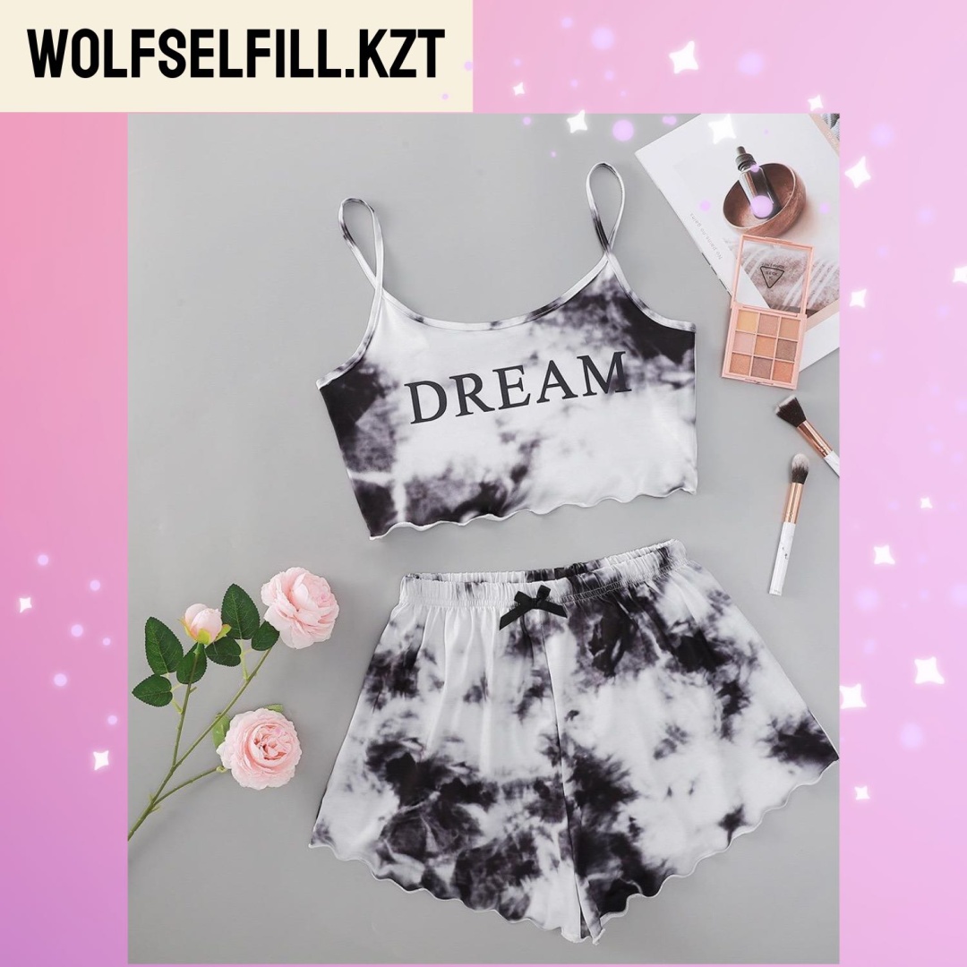 Пижама WolfSelFill.KZT мультиколор, сиреневый