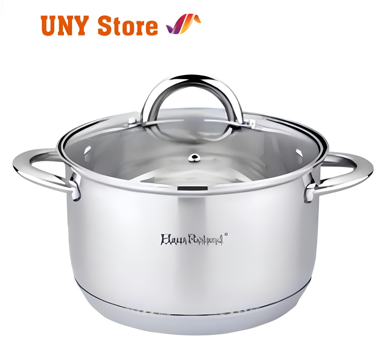 Кастрюля 1.9 л, Haus Roland UNY Store нержавеющая сталь