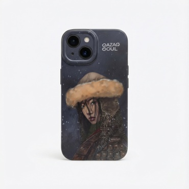 Чехол Qazaq Soul для Apple iPhone 15 рисунок