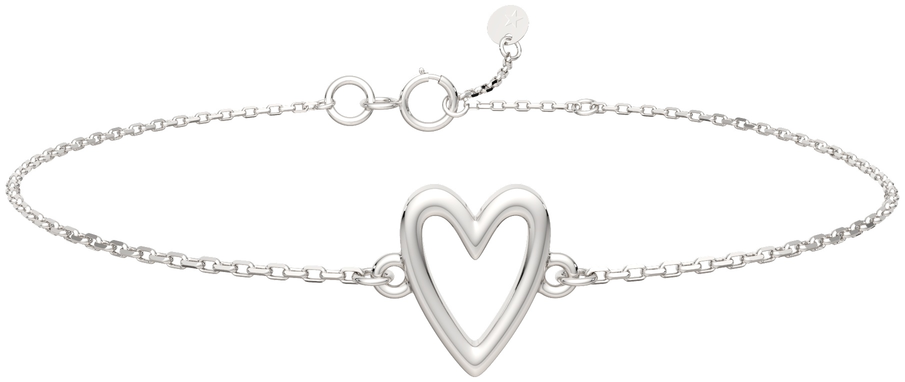 Lucente Silver ZO-0650079.ZZ_18 длина 18 см, вес 1.25 г серебро, плетение фантазийное