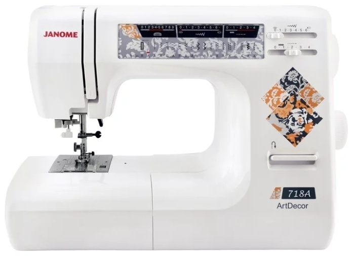Швейная машина Janome ArtDecor 718A белый