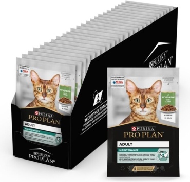 PRO PLAN кусочки в желе ягненок 85 г 26 шт