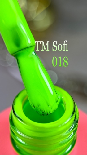 SOFI гель-лак Gel Polish 018 глянцевое 10 мл