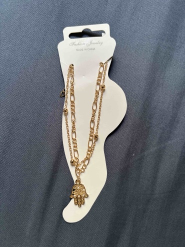 Fashion Jewelry длина 20 см бижутерный сплав, без вставок