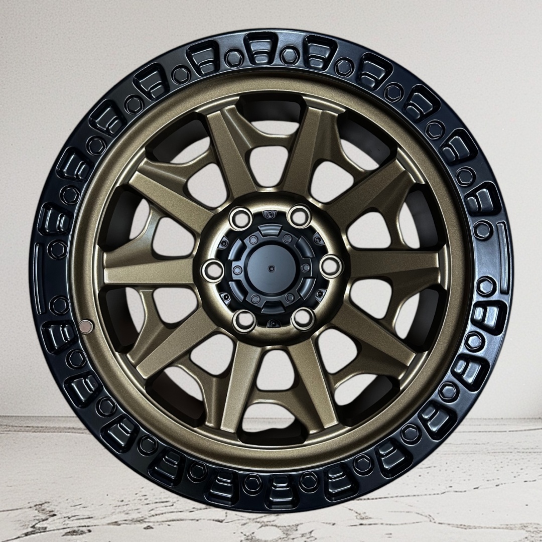 127-7 9x17/6x139.7 D110.1 ET0 4 диска золотистый