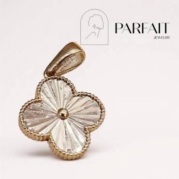 Подвеска PARFAIT JEWELRY GFC_PJ_1Клив_14 вес 1.8 г золото, без вставок