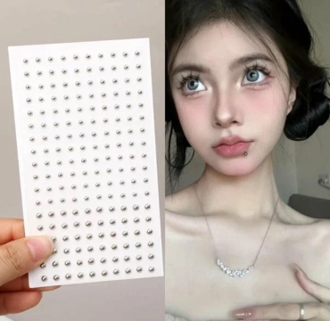 Самоклеящиеся пирсинг обманка.