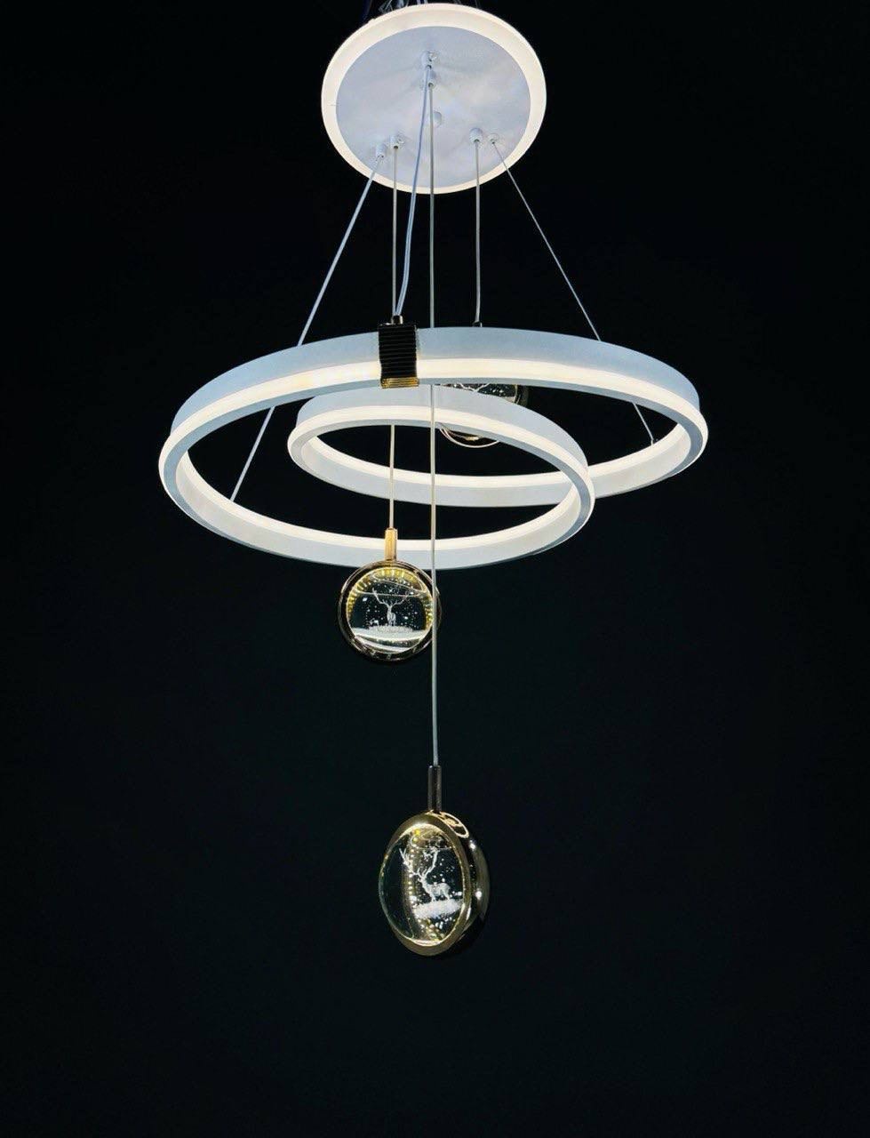 Люстра потолочная N-SU LED, кол-во ламп: 3 шт