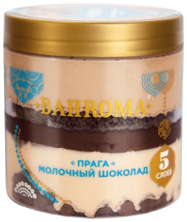 Мороженое Bahroma прага молочный шоколад 320 г