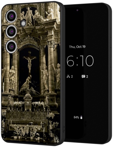 Чехол Mcover для Samsung Galaxy S25 рисунок