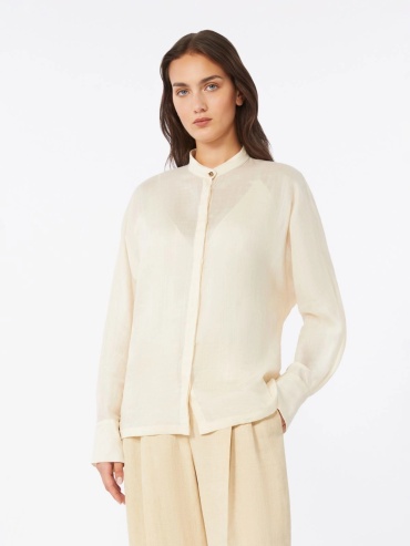 Блузка Max Mara молочный