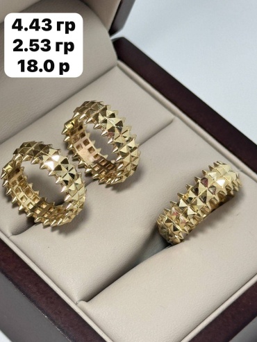 DARI GOLD 258665 вес 6.96 г золото, без вставок