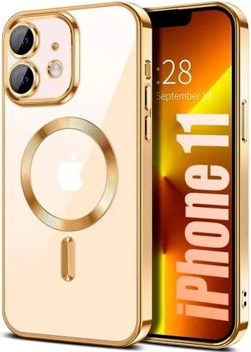 Чехол SherWay для Apple iPhone 11 золотой