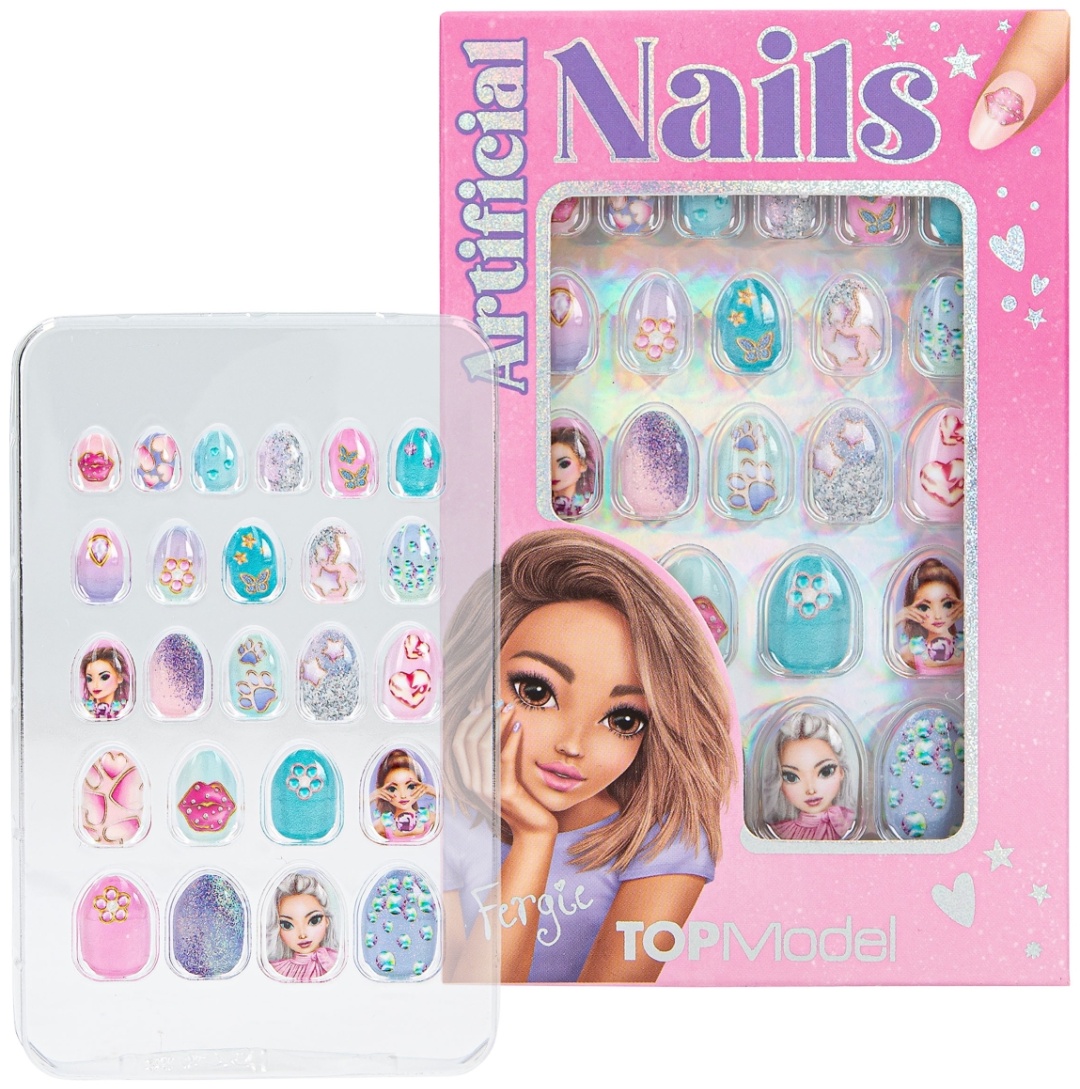 Depesche Glitter BEAUTY and ME TOPModel накладные ногти 6+