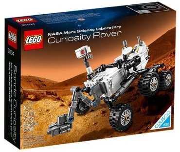Конструктор LEGO Марсианская научная лаборатория НАСА Curiosity Rover 21104, деталей 295 шт