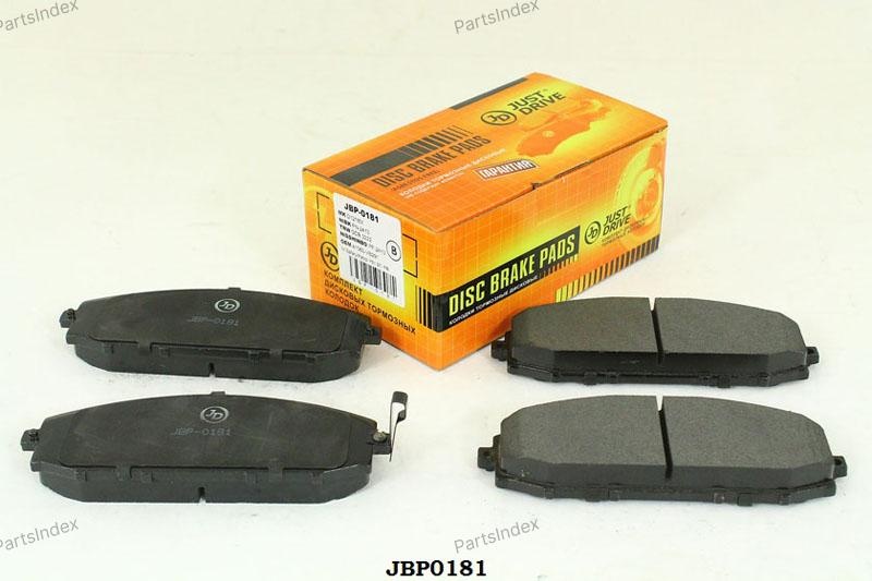 JD Колодки Тормозные Дисковые JBP0181
