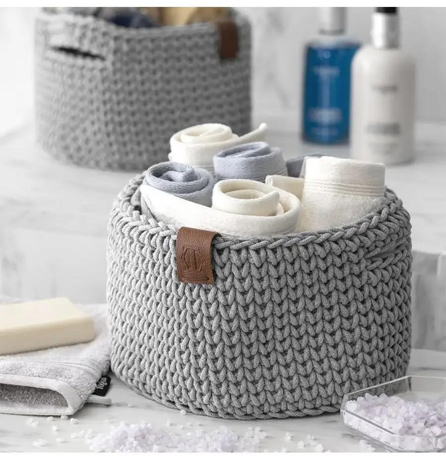Коробка универсальная 33x27x12 см, полиэстер, хлопок