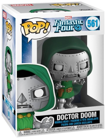 Funko POP! Bobble Marvel Fantastic Four Doctor Doom (561) 10 см 1 шт