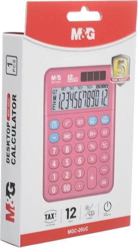 M&G MGC-20UC 981J0, 12-разрядный, розовый
