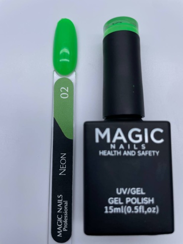 Magic Nails гель-лак Neon 02 глянцевое 15 мл
