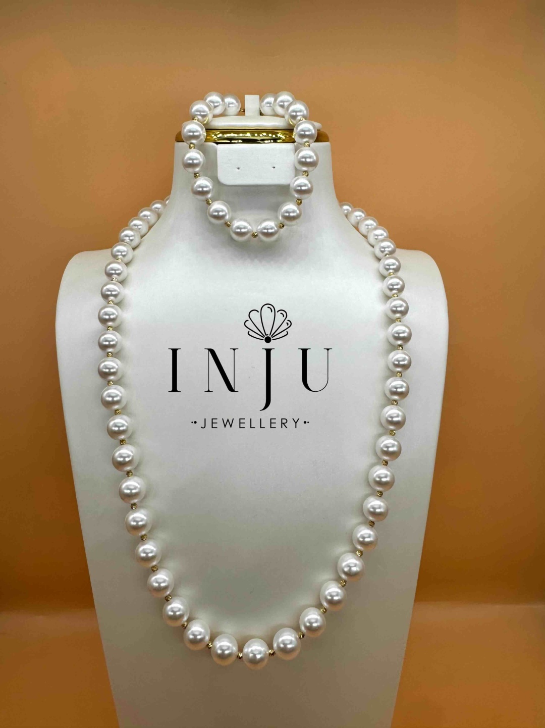 Бусы INJU Jewellery длина 50 см жемчуг жемчуг