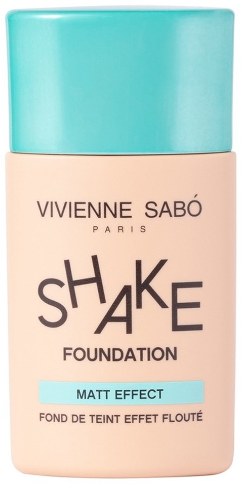Vivienne Sabo SHAKE FOUNDATION MATT тональный крем тон 03 золотисто-бежевый 25 мл