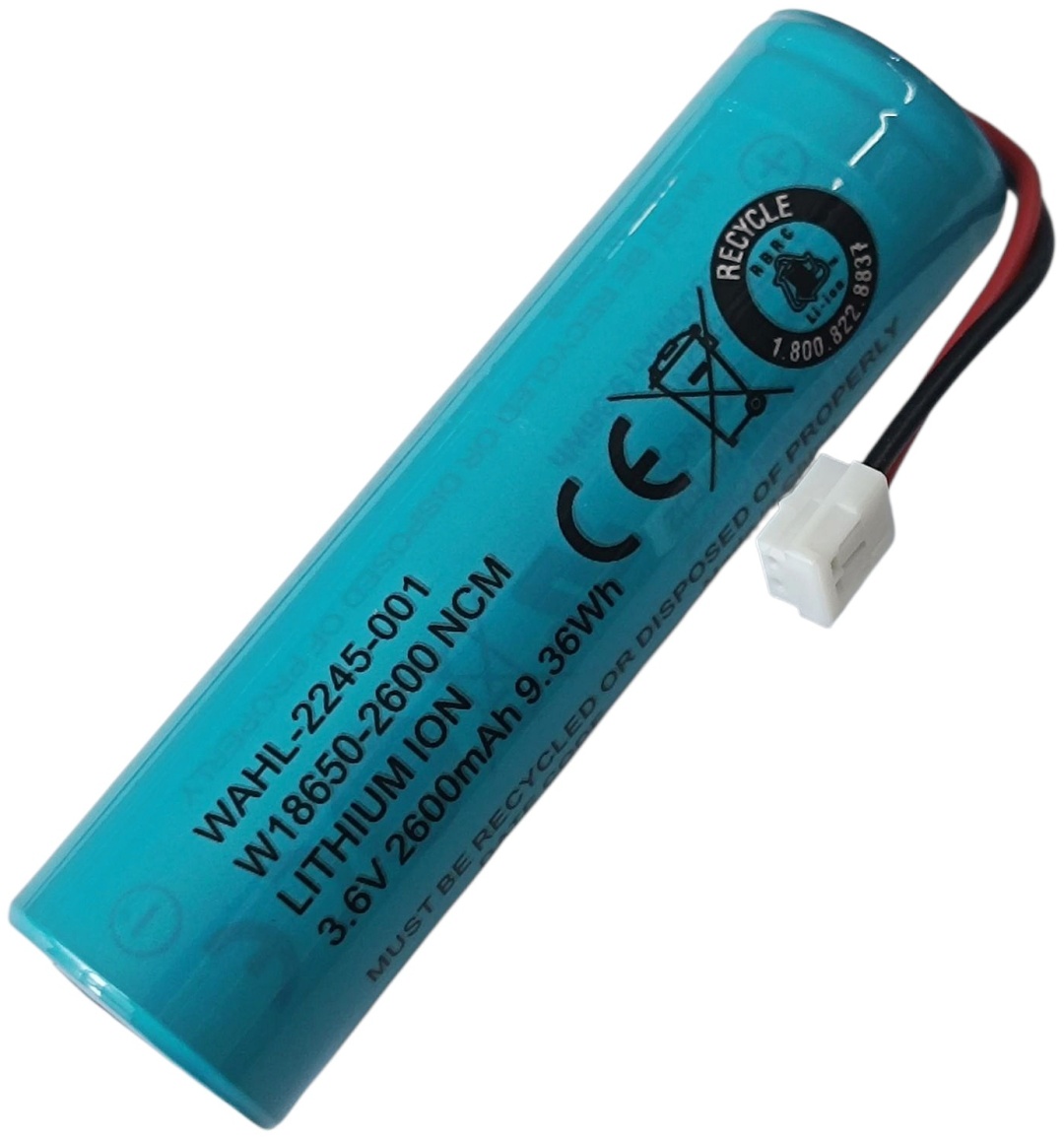 Аккумулятор для машинок W18650-2600NCM металл