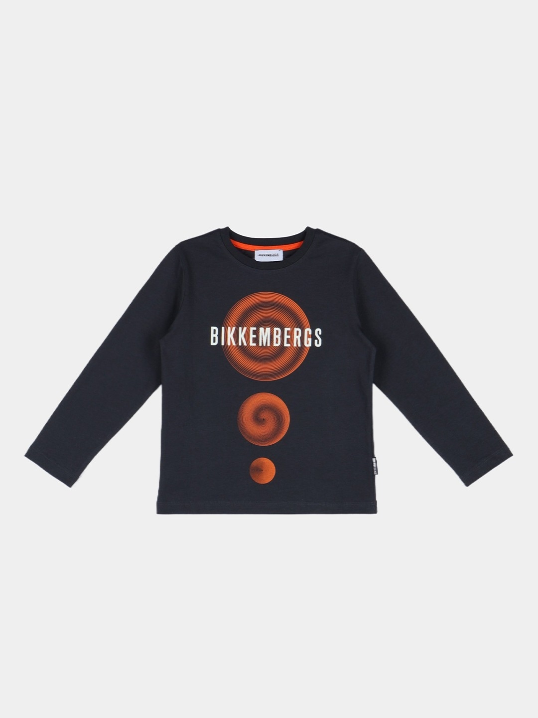 Лонгслив Bikkembergs kids темно-синий