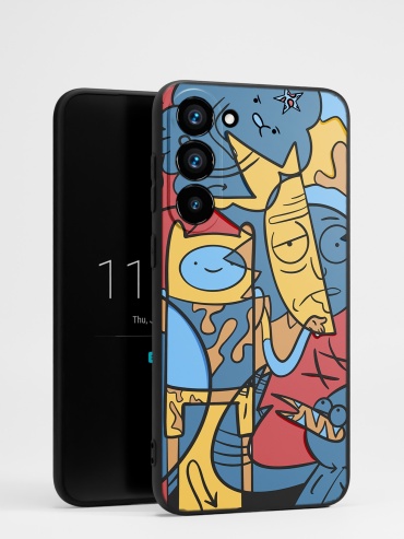 Чехол для Samsung S23 Plus рисунок