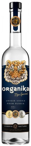Водка Organika Tiger Special классическая мягкий 40% 0.7 л
