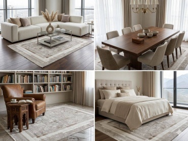 Ковер Bal Carpet 180x260 см, короткий ворс, Турция