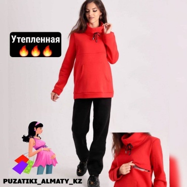 Туника Puzatiki красный